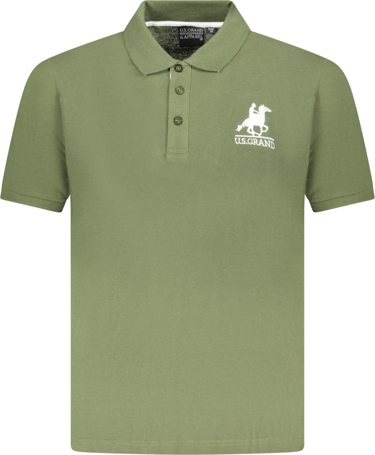 Maicë polo për meshkuj U.S. GRAND POLO, e gjelbër