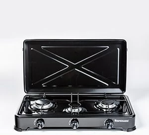 Reshov me 3 pllaka Ravanson, K-03TB, 60 cm, e zezë