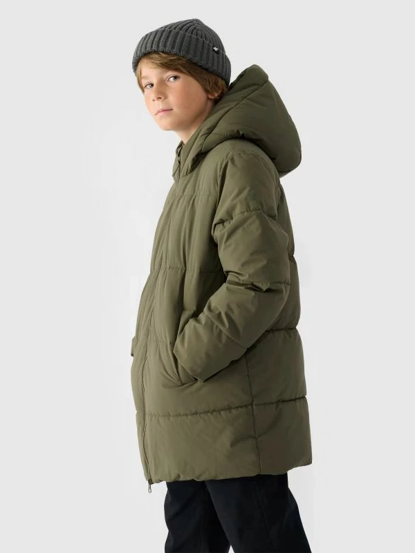 Pallto dimri për djem 4f, e kaltër