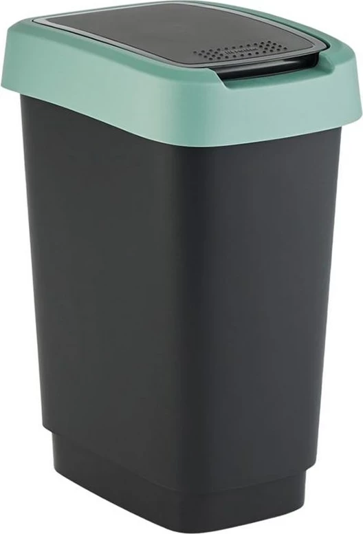 Kosh mbeturinash Rotho Twist, 10L, Jeshil