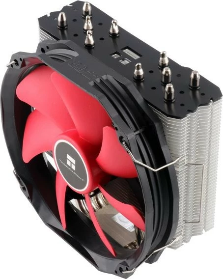 Ftohës ajri Thermalright TA140, 14 cm, 5 tuba termikë, 45 fletë, e zezë/e kuqe/e hirtë