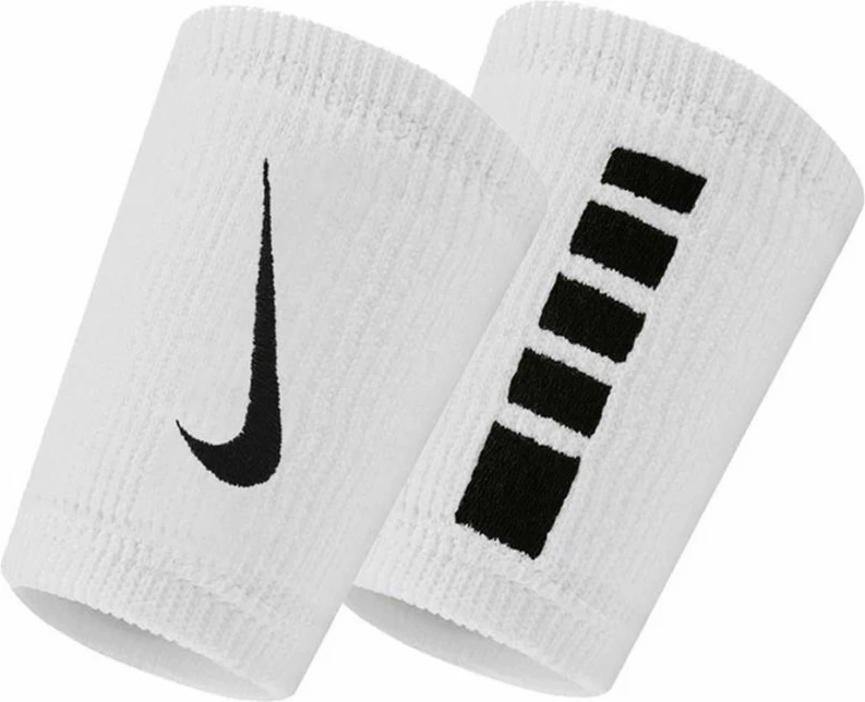 Shirit dore për sport Nike Elite Doublewide, të bardha