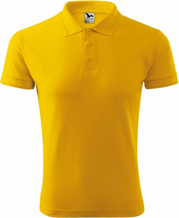 Polo maicë Malfini për meshkuj, e verdhë [Madhësia: XXXL]