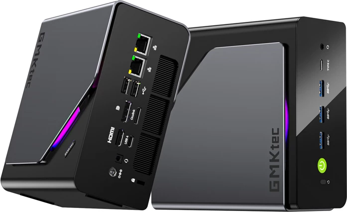 Mini kompjuter GMKtec K15, Intel Core Ultra 5 125U, 32GB RAM Memorje, 1TB SSD, Windows 11 Pro, set me VESA
