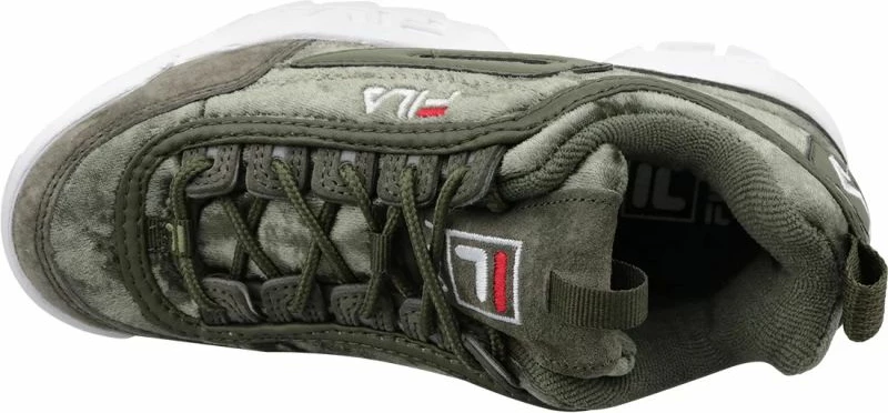 Këpucë Fila Disruptor S Low për Femra, të Gjelbërta