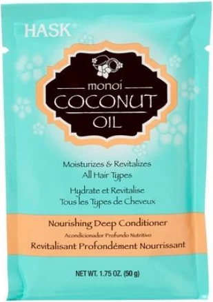 Balsam për flokë Hask Coconut Monoi Nourishing Deep Conditioner, 50ml