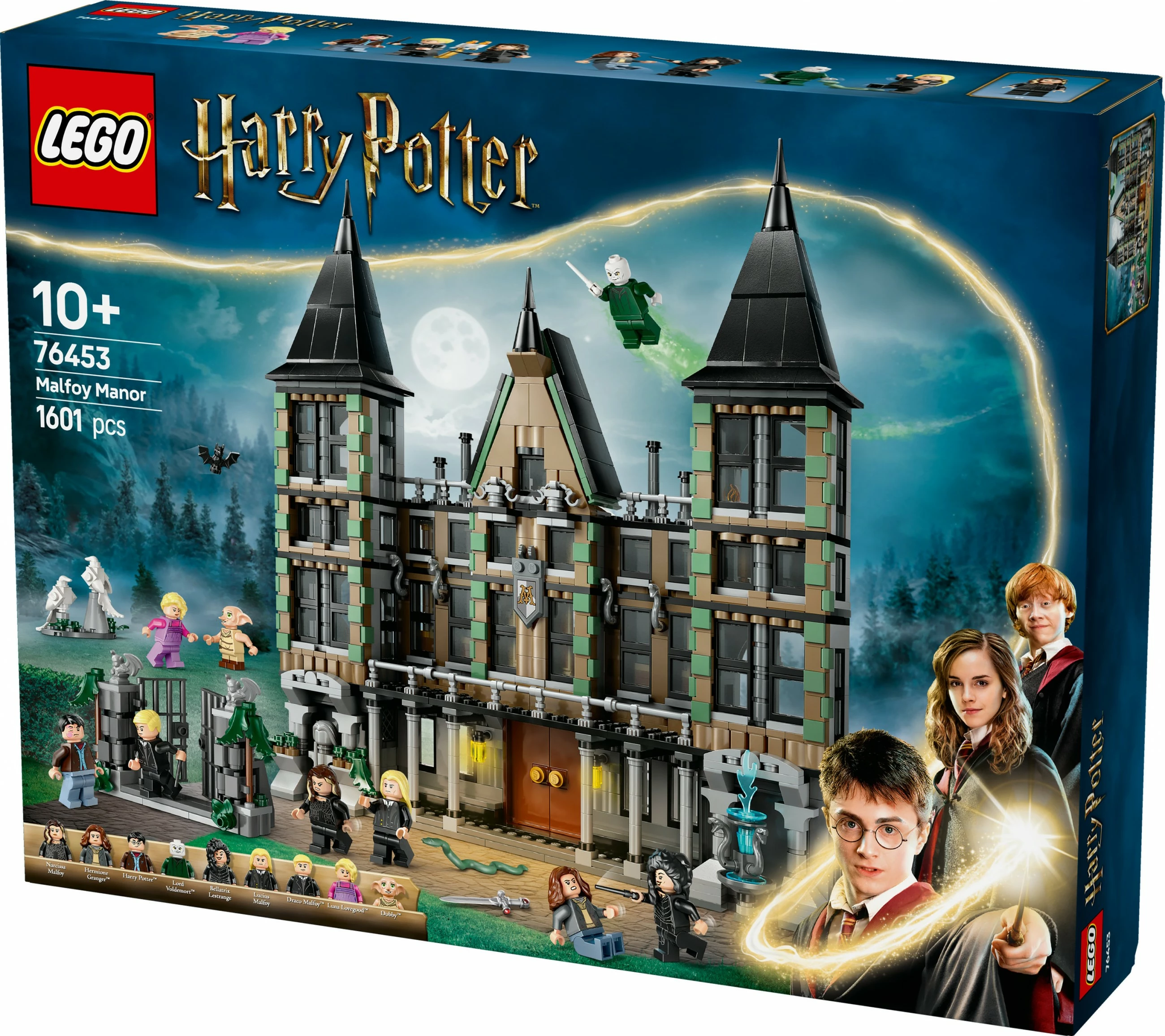 Set ndërtimi LEGO Harry Potter Landsitz der Familie Malfoy 76453, shumëngjyrësh