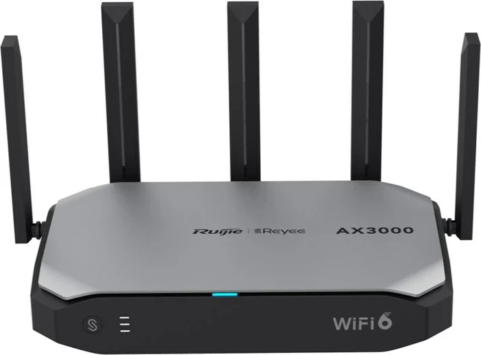 Ruter wireless Ruijie RG-EG105GW-X, Wi-Fi 6, 5 porta Gigabit, Gri