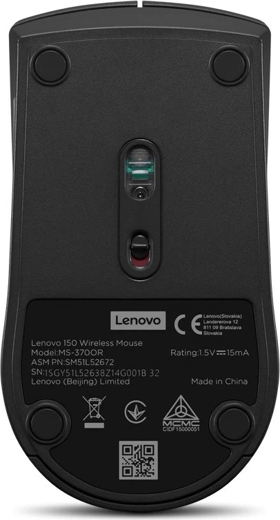 Maus wireless Lenovo 150 GY51L52638, i zi