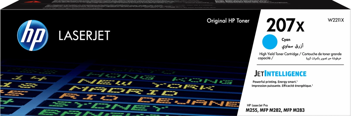 Toner HP 207X W2211X rendiment i lartë 2450 faqe XL cyan