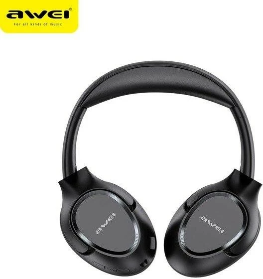 Kufje wireless AWEI A770BL, Over-Ear, Bluetooth, të zeza