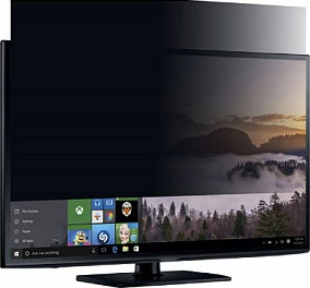 Filter privatësie për monitor Mobilis, 22", 16:9, ngjitës i heqshëm, i zi