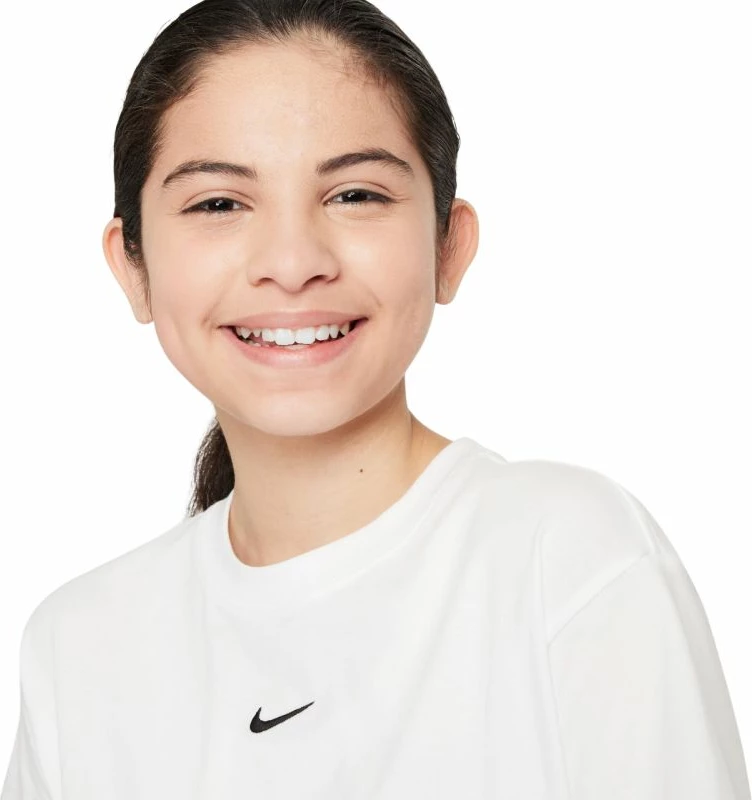 Maicë fëmijësh Nike Sportswear FZ5559 100, e bardhë