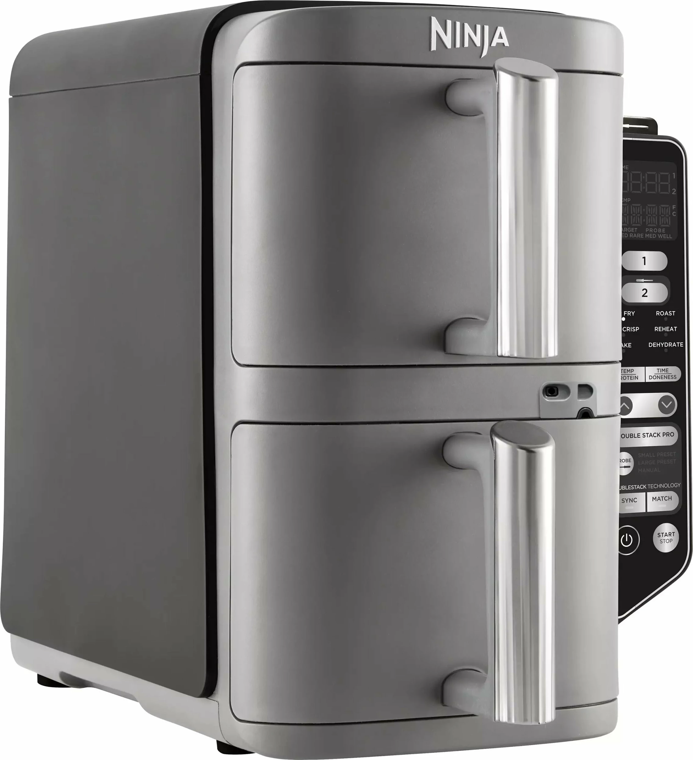 Fritezë pa vaj Ninja Double Stack XL SL451EU 9.5L 2470W, e zezë