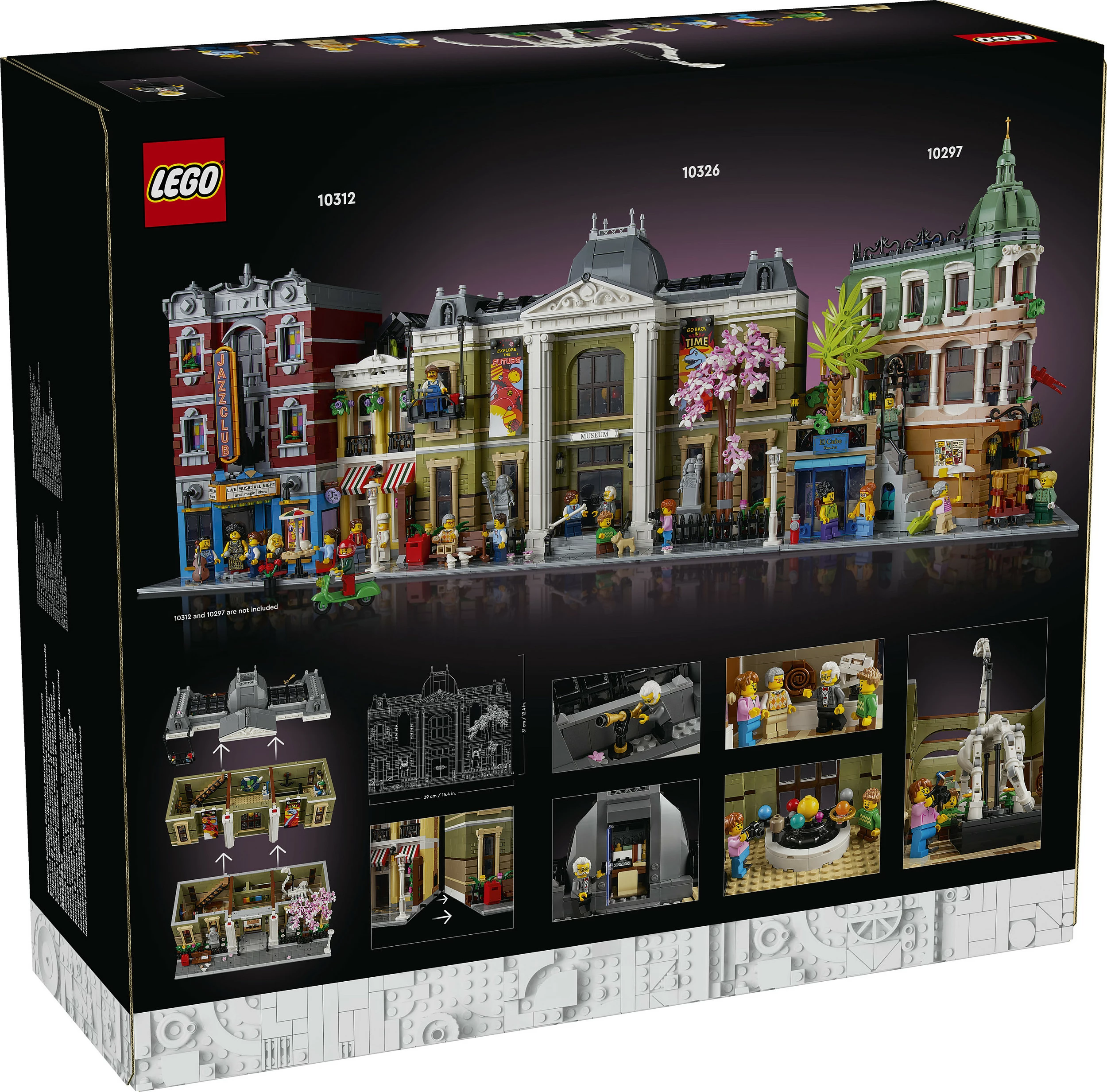 Set ndërtimi LEGO Natural History Museum, 4014 pjesë, për të rritur, plastikë, shumëngjyrësh