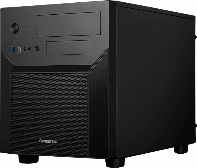 Kasë Chieftec Mesh ProCube CI-02B-OP mATX Cube Tower, e zezë