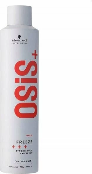 Llak flokësh Schwarzkopf Professional Osis+ Freeze Strong Hold 300 ml