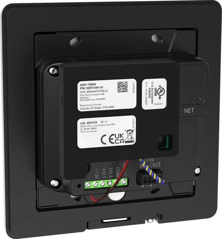 Transmetues audio Axis 02673-001, për AXIS I8016-LVE, ngjyrë gri