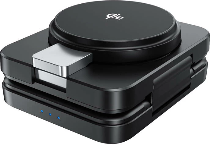 Karikues i palosshëm 3-në-1 me magnet Choetech Qi2 T636-F, 15W, i zi