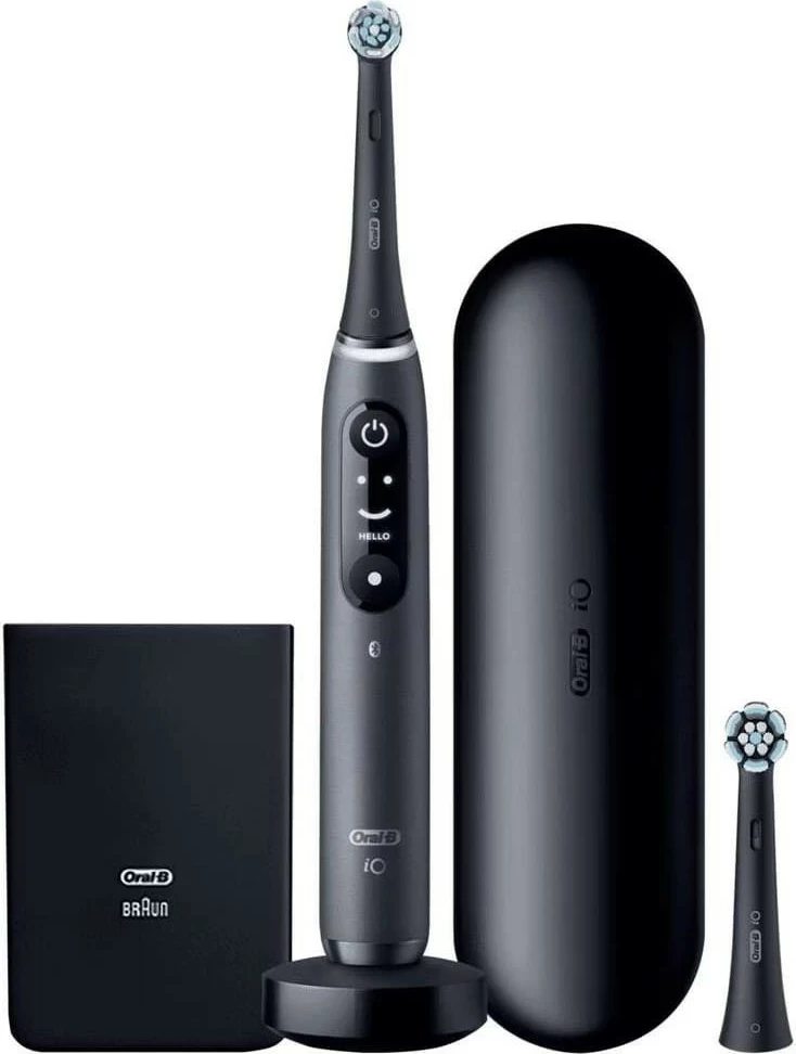Furçë dhëmbësh elektrike Oral-B iO Series 7, magnetike, 5 mënyra pastrimi, e zezë