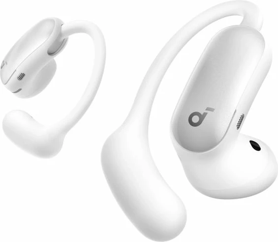 Kufje Anker Soundcore AeroFit 2 Pro wireless open-ear me ANC, Hi-Res LDAC, të bardha
