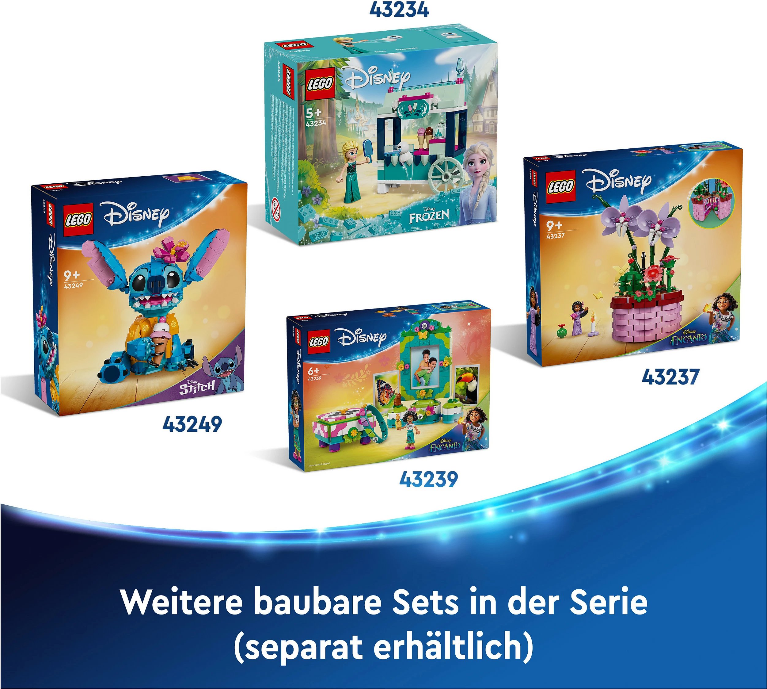 Set ndërtimi LEGO Stitch, 9 vjeç e lart, Plastikë, 730 pjesë, shumëngjyrësh