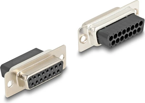 Adapter DeLOCK 67088 D-Sub 15 në RJ12, i bardhë