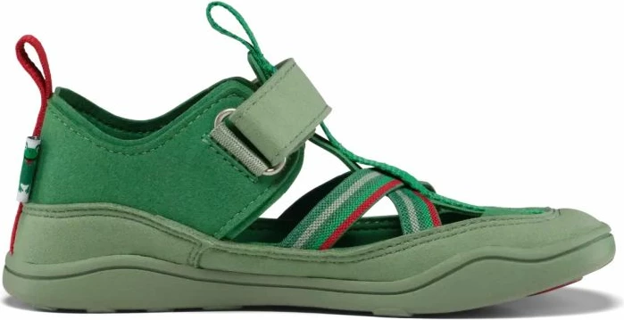 Sandale për fëmijë Affenzahn, të gjelbra