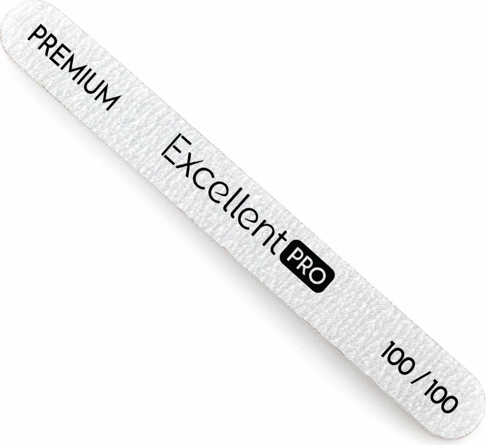 Lëmues për thonj për femra Excellent PRO Premium Zebra File NF33 100/100, 1 copë