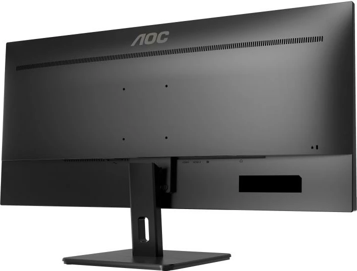Monitor AOC U34E2M 34" VA WQHD 21:9 me HDMI/DP, e zezë