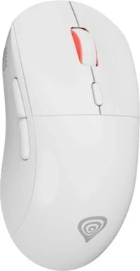 Maus wireless Genesis Zircon XIII Custom RGB, 26000 dpi, 7 butona, e bardhë