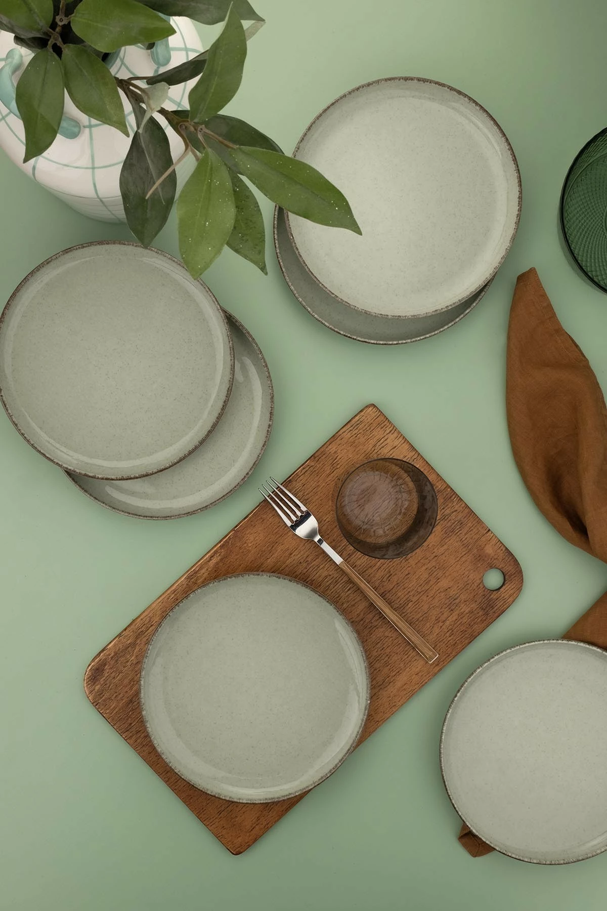 Set për shërbim torte (6 copë), Hermia, MOD19DUS6730P03