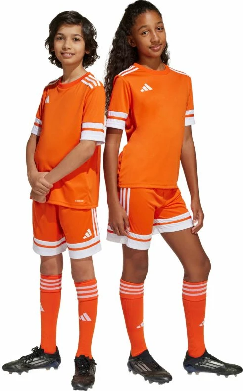 Shorce për fëmijë adidas, portokalli