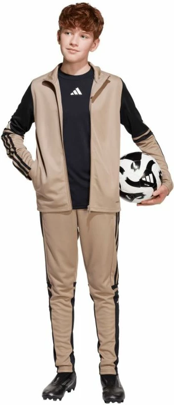 Pantallona për fëmijë adidas, bezhë [Madhësia: 116 cm]