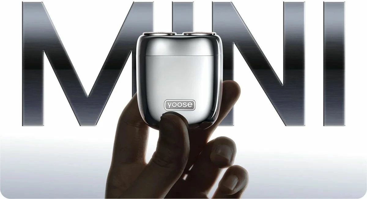 Makinë rroje Yoose Mini 2.0, USB-C, IPX7, 8000 rpm, blu, set 5 pjesë