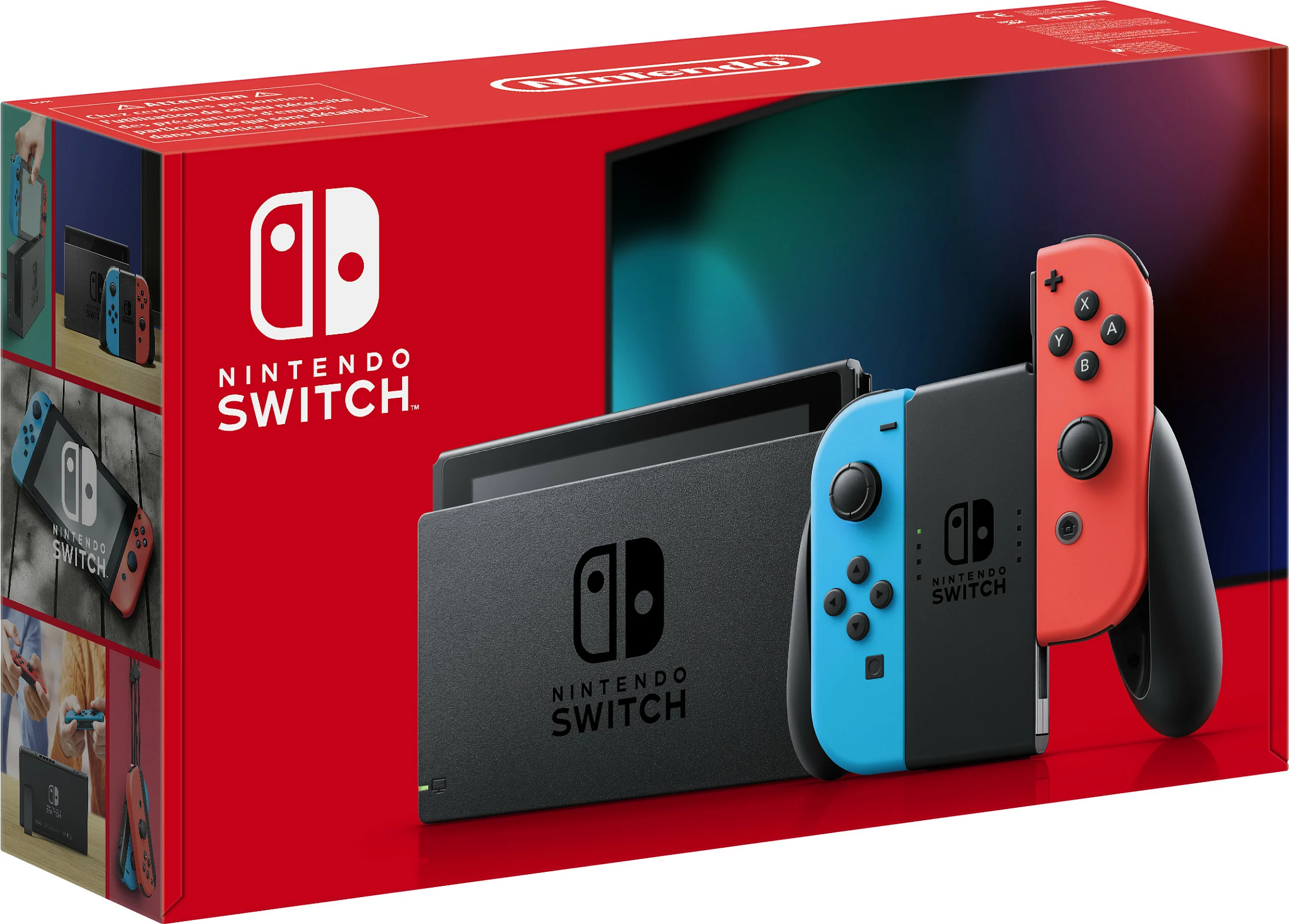 Konzolë Nintendo Switch, 32GB, Joy-Con kuq/blu