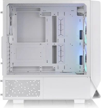 Kasë Thermaltake Ceres 330 TG ARGB Snow White, Midi Tower, xham i temperuar, ARGB, e bardhë