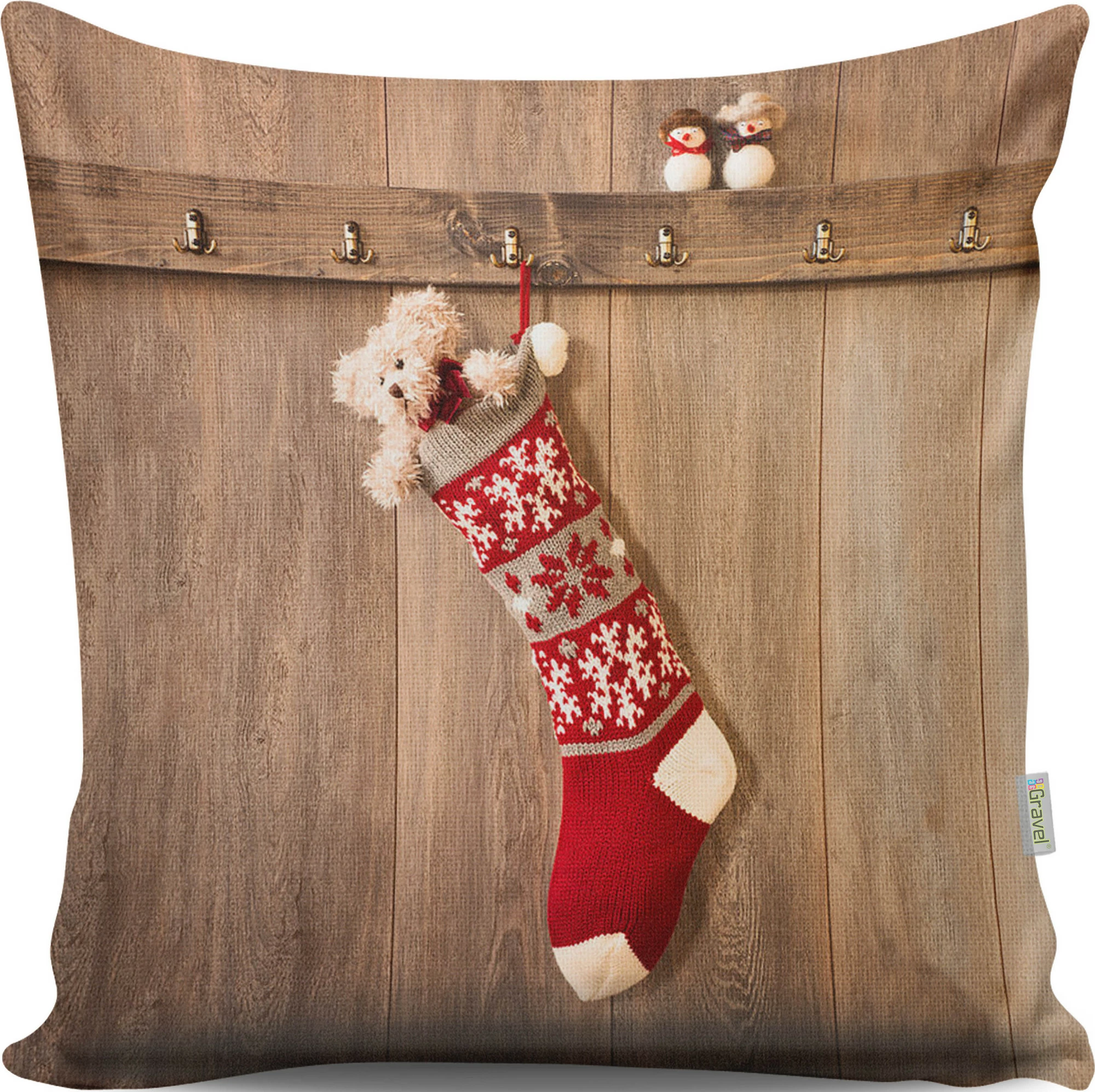 Jastëk dekorativ Evila Originals, shumëngjyrësh, A13025, 43x43cm