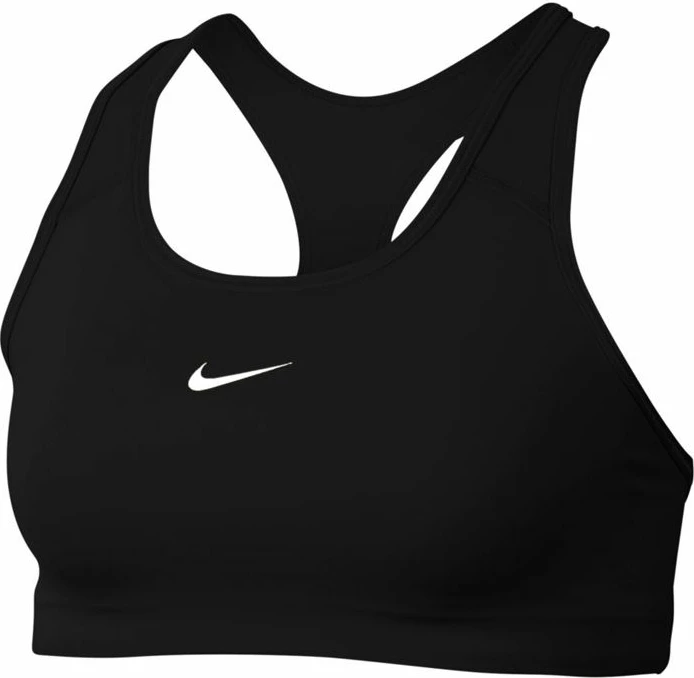 Nike Swoosh Bra për Femra, ngjyrë e zezë