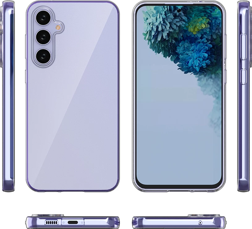 Mbështjellës Hurtel Ultra Clear për Samsung S23 FE, 0.9mm, transparent