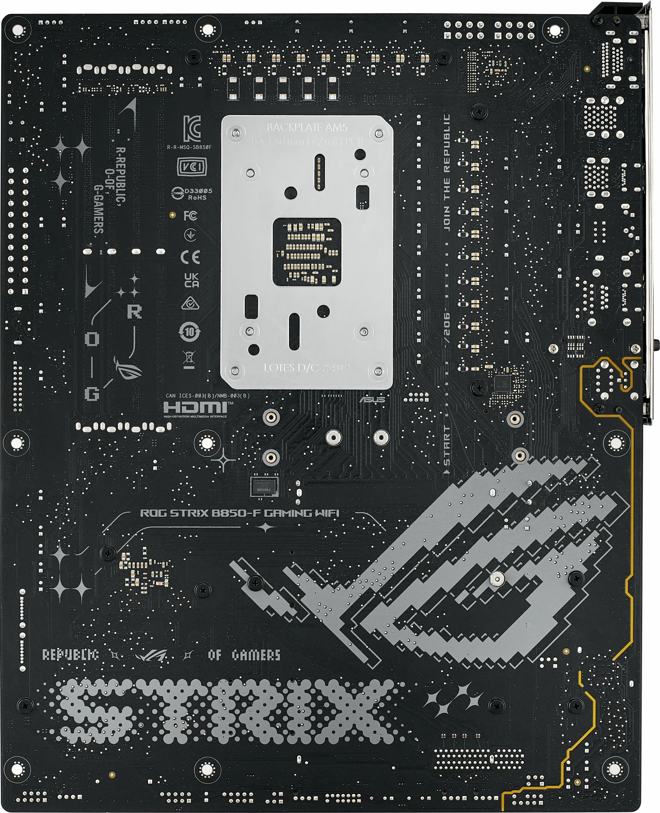 Pllakë amë ASUS ROG STRIX B850-F Gaming WIFI, AM5