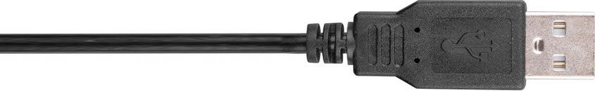 Kufje Me Kabëll SHAREEZ PC-3033 (Zezë)