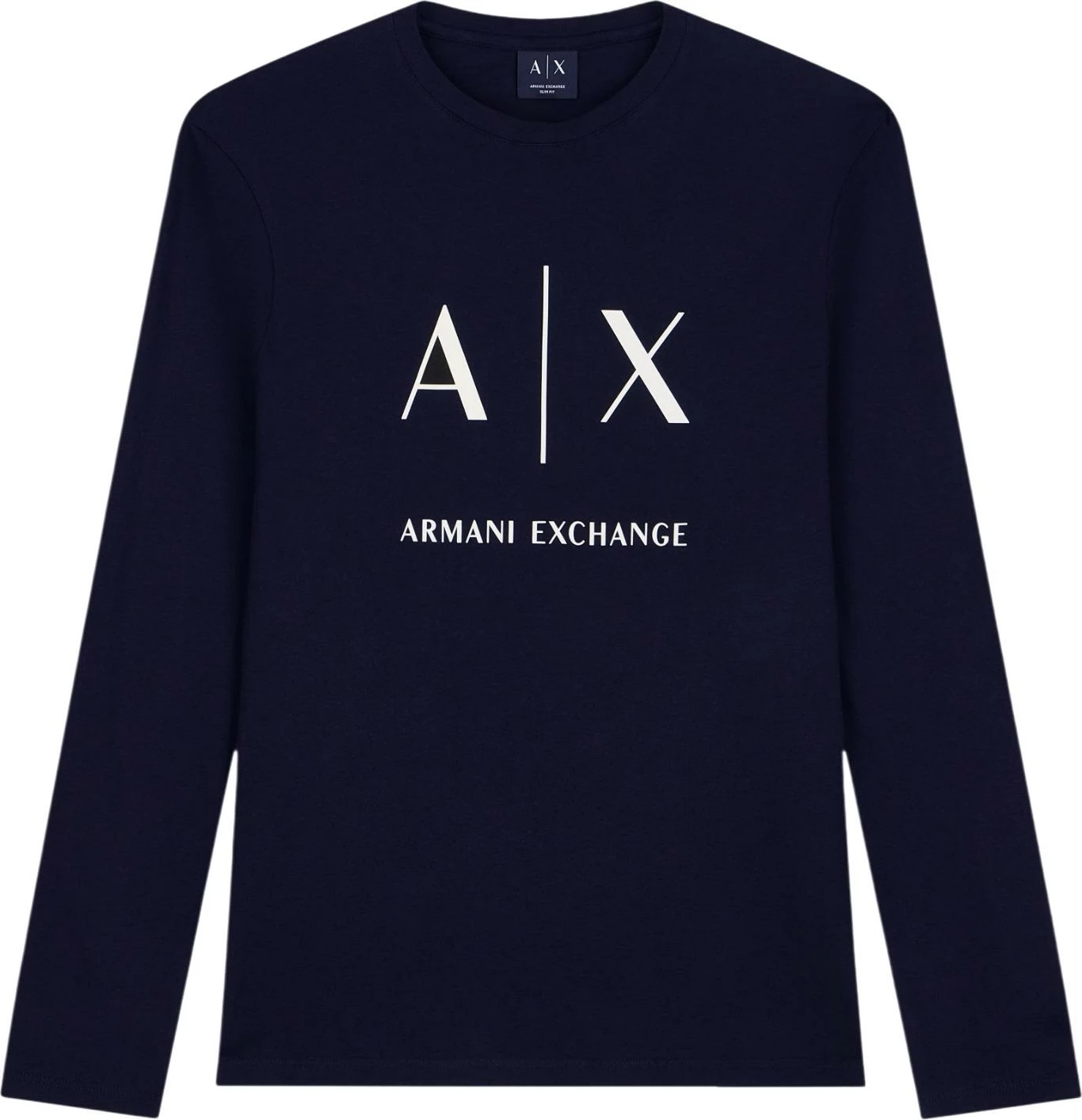 Maicë me mëngë të gjata për meshkuj Armani Exchange XM002684 AF10356, kaltër e errët [Madhësia: L]