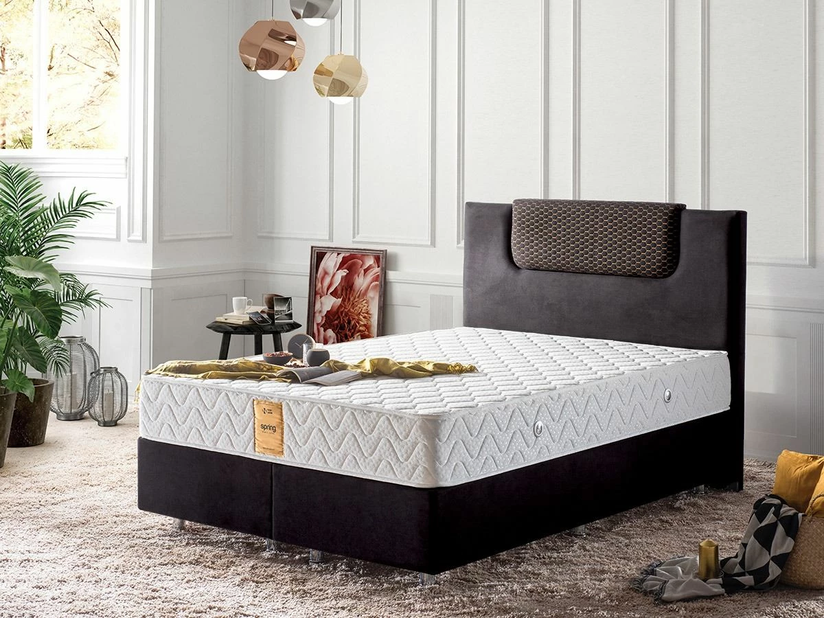 Dyshek Skye Decor, pranveror dhe memory foam, 90x200cm, njësh