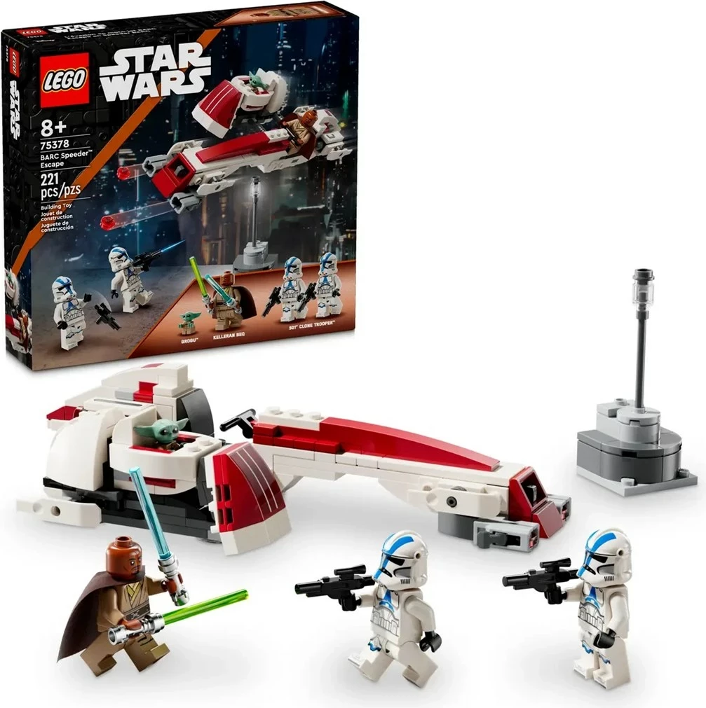 Set LEGO Star Wars 75378 BARC Speeder Escape