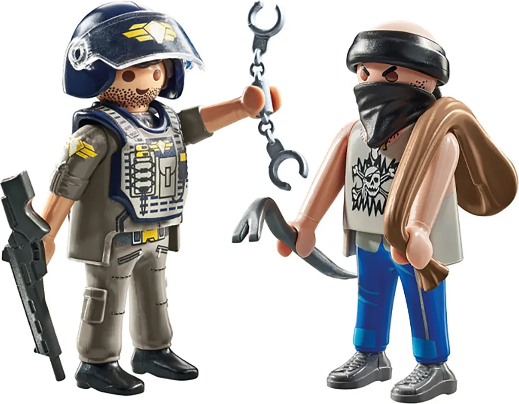 Playmobil 71505 Tactical Police with Thief DuoPack Construction Set