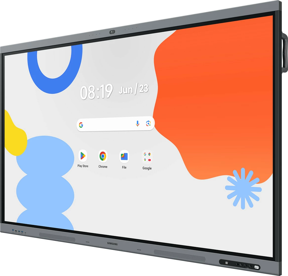 Ekran interaktiv Samsung WA86F 86" 4K UHD Touch, Android 15, WiFi, VESA, i zi