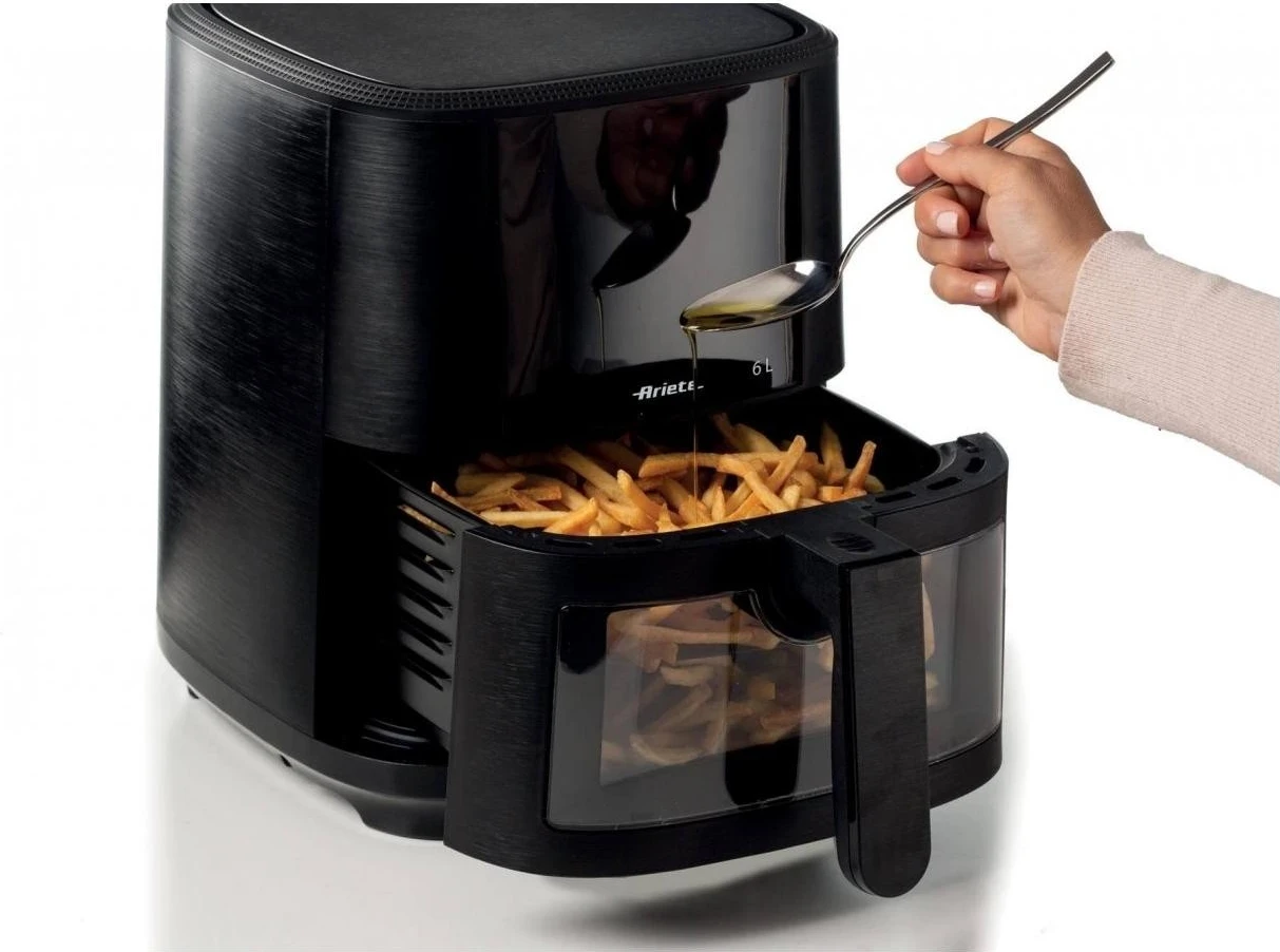 Fritezë me ajër Ariete 4626/00, 6L, 1300W, e zezë