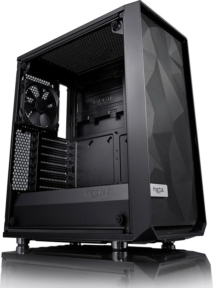 Kasë Fractal Design Meshify C, Midi Tower, ATX, ITX, micro ATX, E zezë