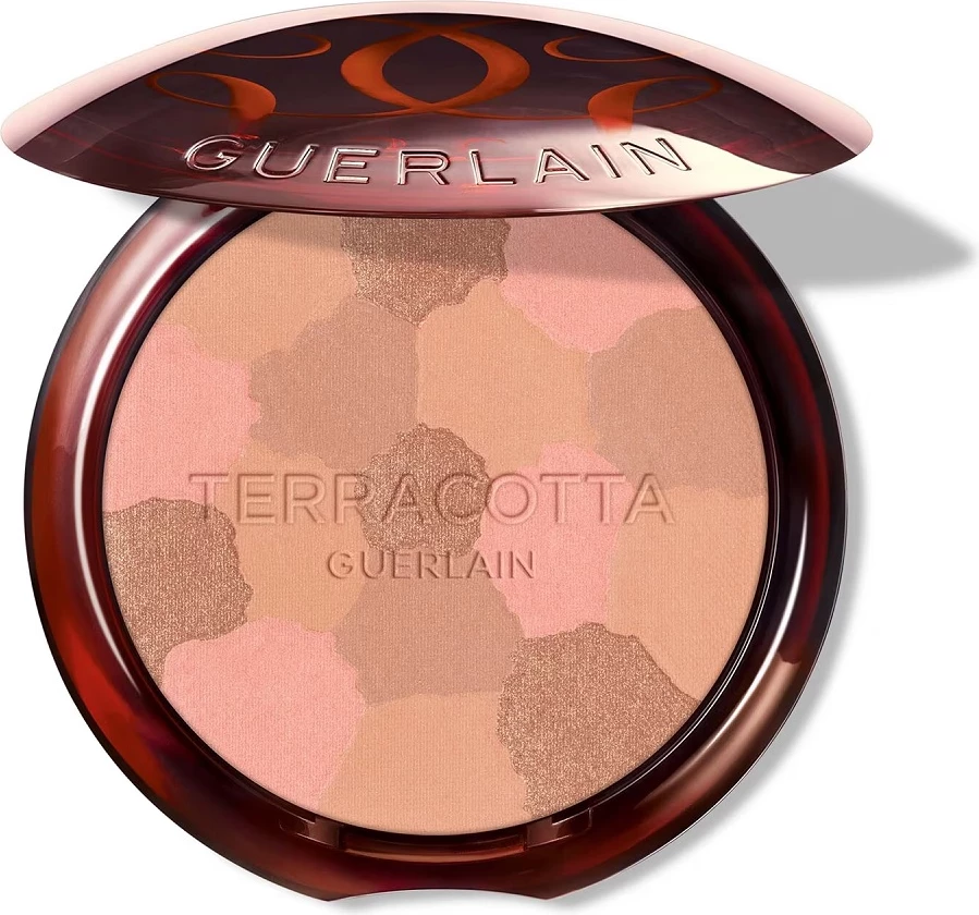 Pluhur kompakt bronzues dhe ndriçues për femra Guerlain Terracotta Light 00 Light Cool 10g
